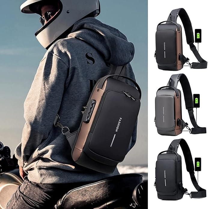 Unisex Sling Bag for Men & Women – Stylish, Water-Resistant & Compact