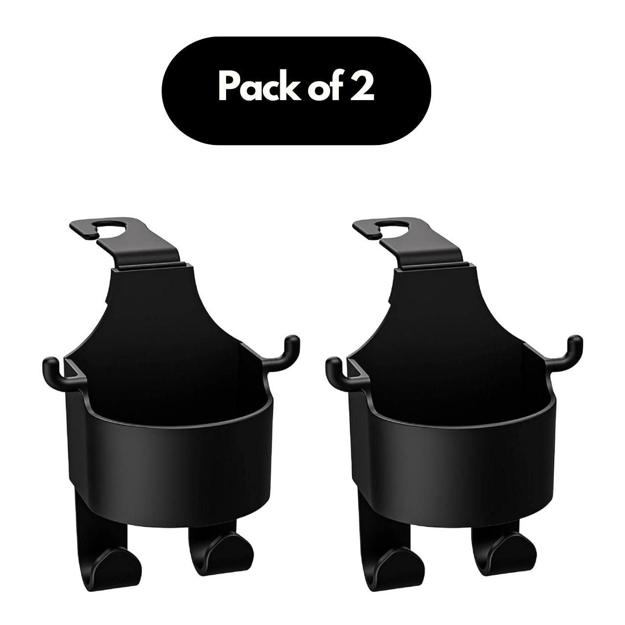 Universal Car Seat Headrest Hook (Pack of 2) – Strong, Space-Saving, Easy-to-Use
