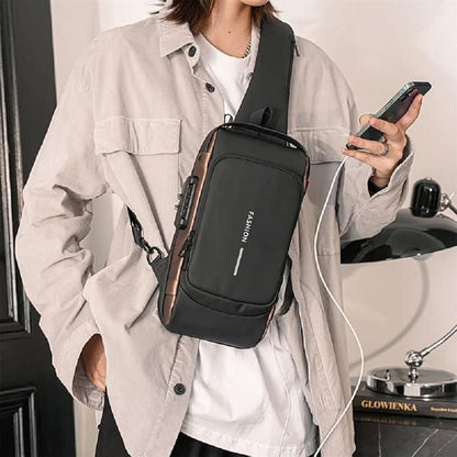 Unisex Sling Bag for Men & Women – Stylish, Water-Resistant & Compact