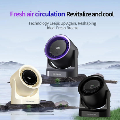 Portable Cooling Desk Fan – USB Powered Mini Silent Table Fan