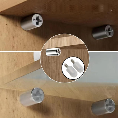 20PCS Metal Shelf Support Pegs with Anti-Slip Screws – Heavy-Duty Shelf Brackets