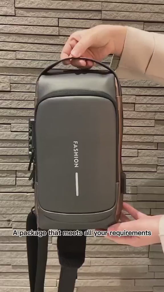 Unisex Sling Bag for Men & Women – Stylish, Water-Resistant & Compact