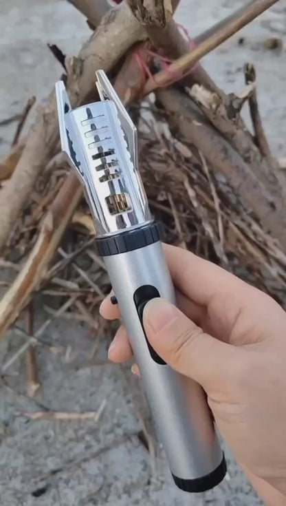 Metal Lightsaber Lighter – Windproof Refillable USB Lighter (Flameless)